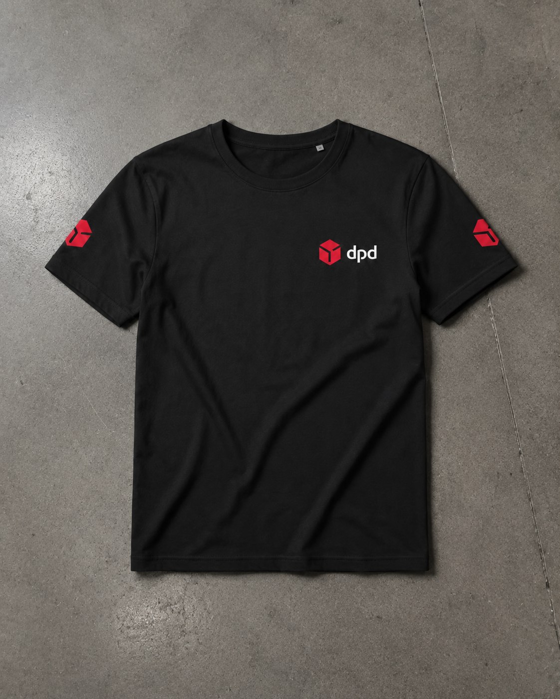Чёрная футболка DPD